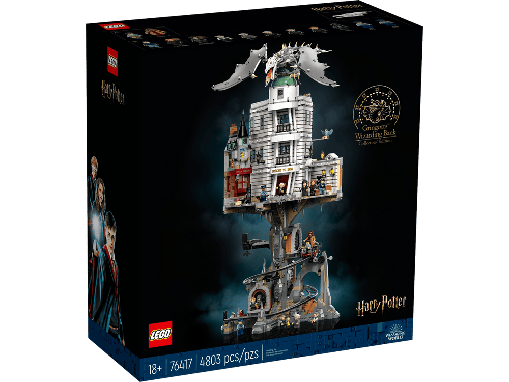 Zestaw klocków LEGO Harry Potter 76417 Bank Gringotta – edycja kolekcjonerska