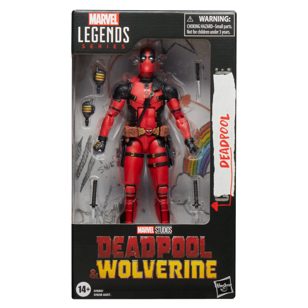 Figurka akcji Marvel Legends Series Deadpool z akcesoriami