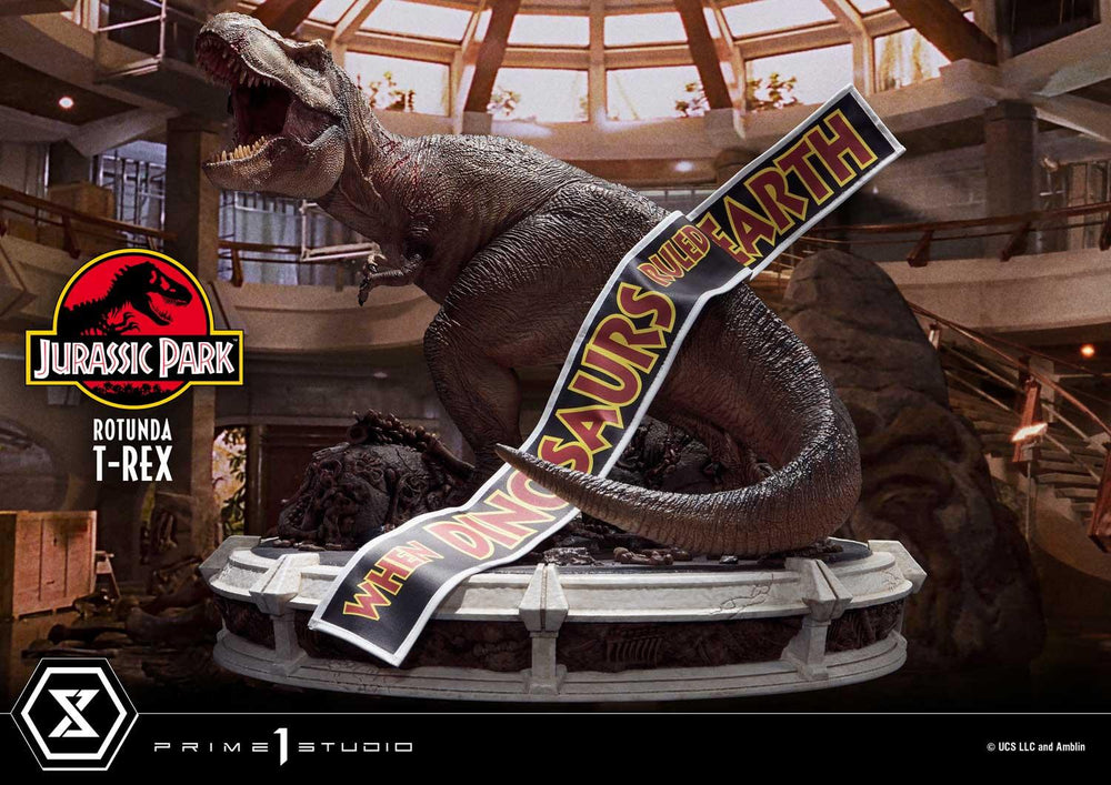 Statua kolekcjonerska Prime 1 Studio Jurassic Park T-Rex Rotunda LMCJP-08